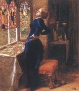 Sir John Everett Millais Mariana France oil painting artist